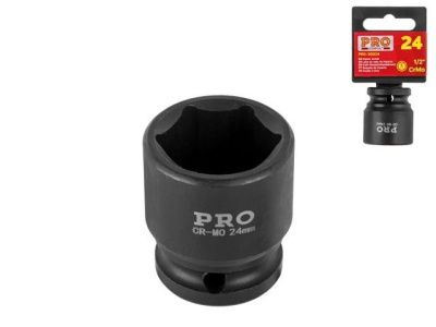 Головка ударная 1/2" 24 мм 6-гр. PRO STARTUL PRO-30024