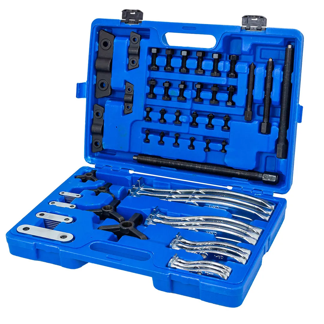 Набор съемников подшипников двух-трехзахватных 72 пр., L:75, 100, 150, 200 мм Partner PA-66624