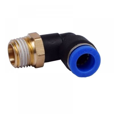 Фитинг угловой 6 мм 1/4'' НР HOREX YPL06-02