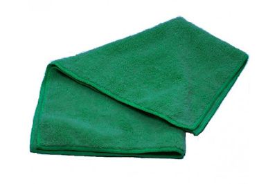 Cалфетка микрофибра зеленая, 40х40 см WÜRTH 9500006982