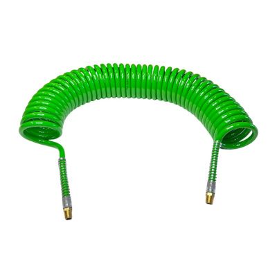 Пневмошланг витой 12 х 8 - 15 м НР 1/4" HOREX (без быстроразъемов) EUC 12x8мм 15м