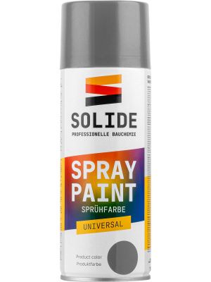 Краска-эмаль аэроз. универсальная серый 400 мл SOLIDE SL-27532-1