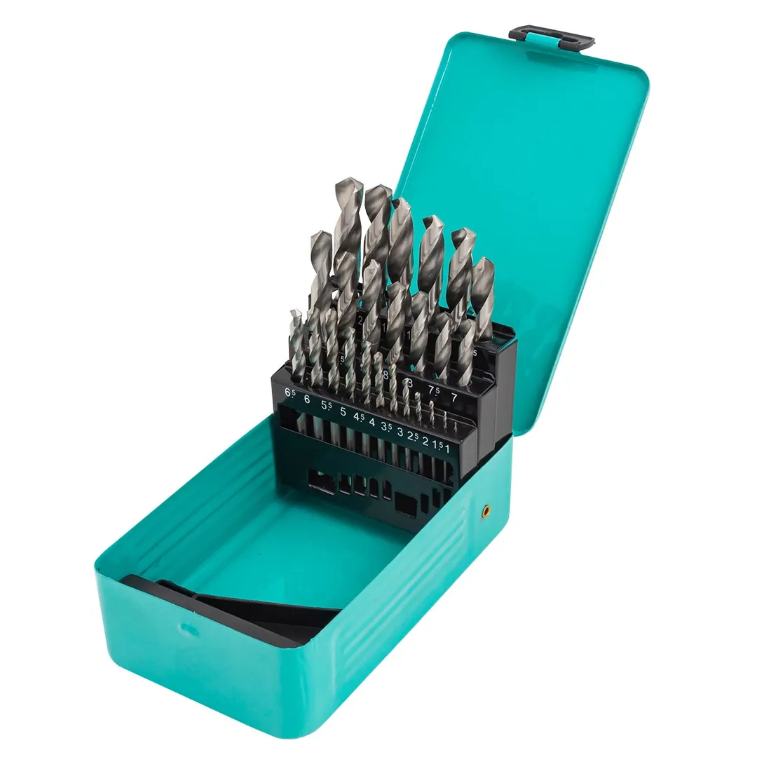 Набор сверл по металлу 25 пр, 1-13 мм ILOforce IF-924U25