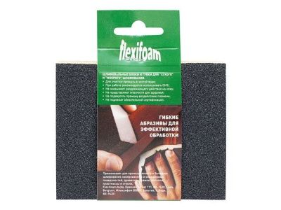 Губка абразивная 120х98х13мм P150 Soft Pad Flexifoam 18911