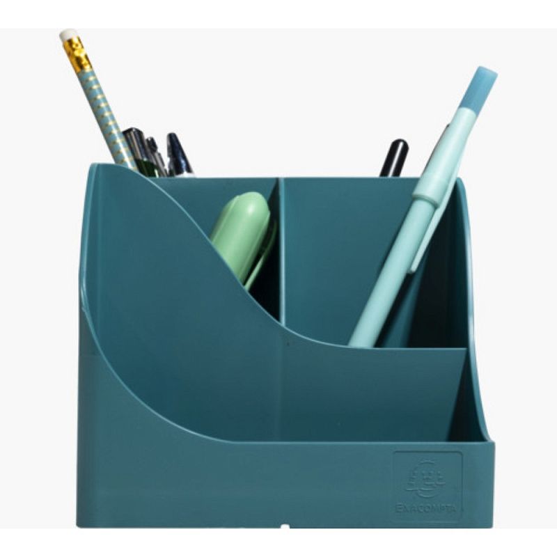 Подставка для ручек Exacompta "Skandi", 155x119x109 мм, тихоокеанский синий