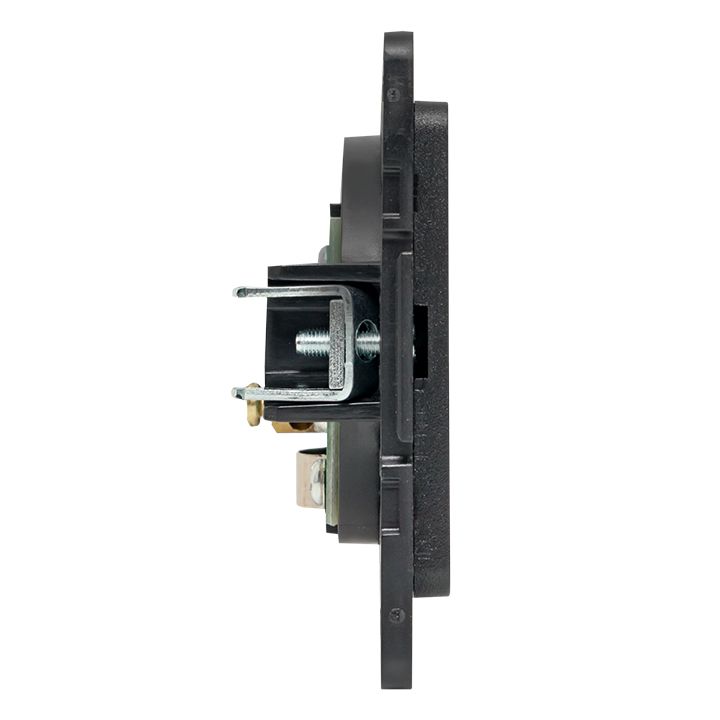 Стокгольм Механизм Розетки TV 1-местной 75Ом 5-862МГц черной EKF PROxima EZA00-027-10