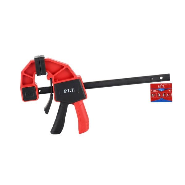 Струбцина быстрозажимная ADVANCE HCLQ01-0150, 300 мм, 150х60 мм, 60 кг, сжатие/распор PIT HCLQ01-0150