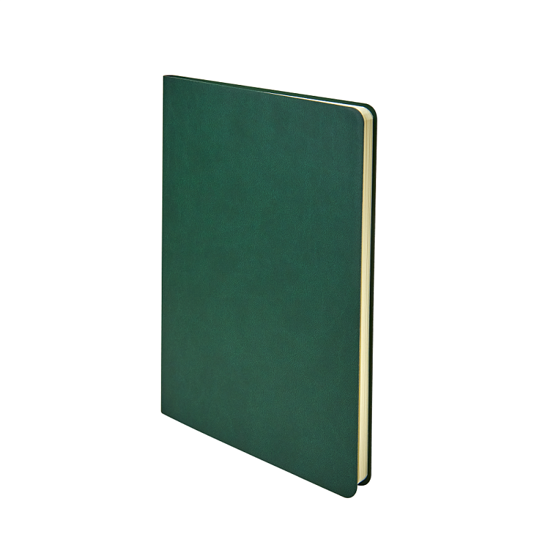 Блокнот "1818-15", А5, 80 листов, темно-зелёный