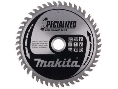 Диск пильный 165х20 мм 56 зуб. по алюминию, для погружных пил Makita B-35302