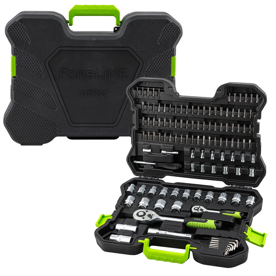 Набор инструментов 115 пр 1/4''&1/2'' 6-гр ForsLine FL-41151-5