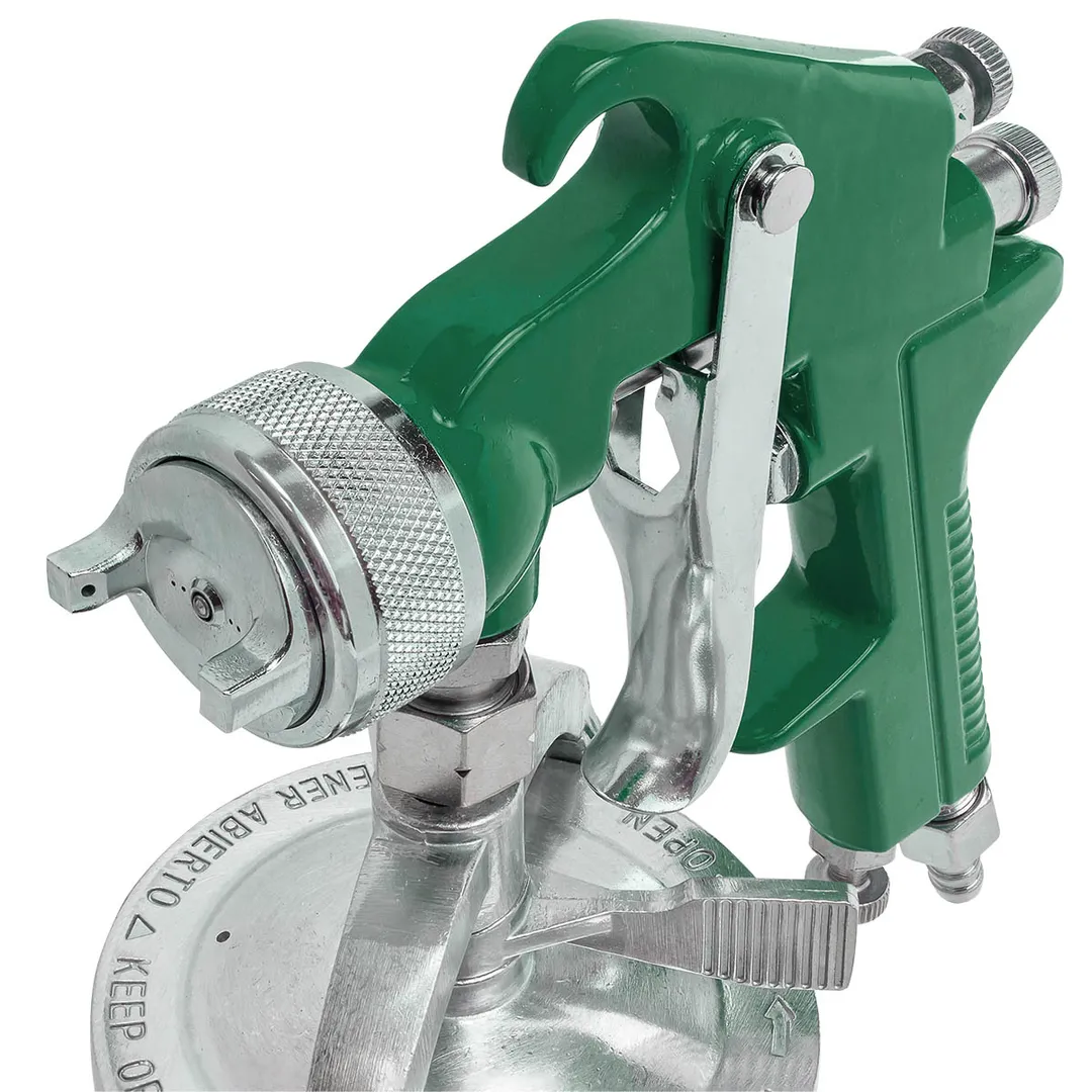 Краскораспылитель пневматический с нижним металлическим бачком 1000мл RockForce RF-S-990-18G