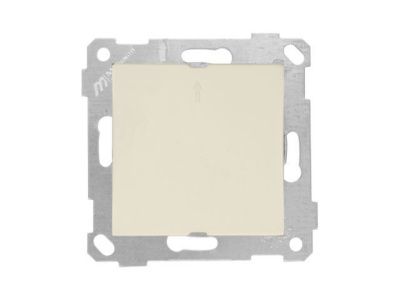 Заглушка, скрытая, без рамки, кремовая, RITA, Mutlusan 22001210202