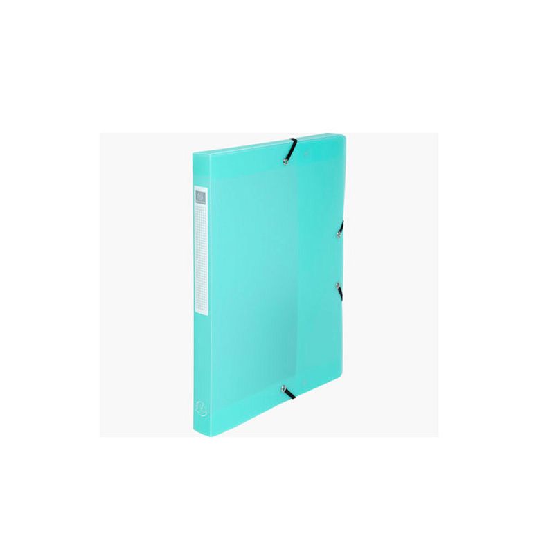 Папка на резинках "Chromaline Pastel", A4, 25 мм, пласт., ассорти