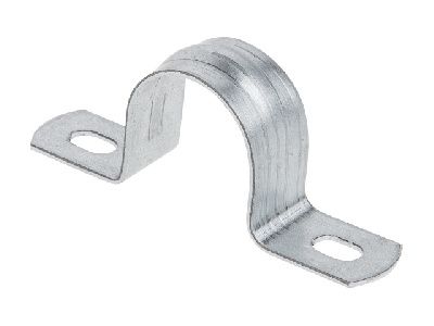 Скоба металлическая двухлапковая d 16-17 мм, 50 шт Юпитер JPZ6-3202-01-50