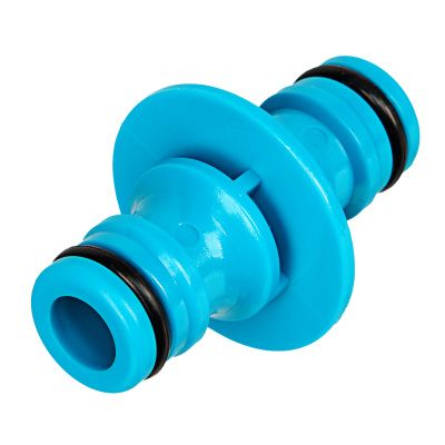 Переходник соединитель штуцерный, двухсторонний Palisad Luxe 65765