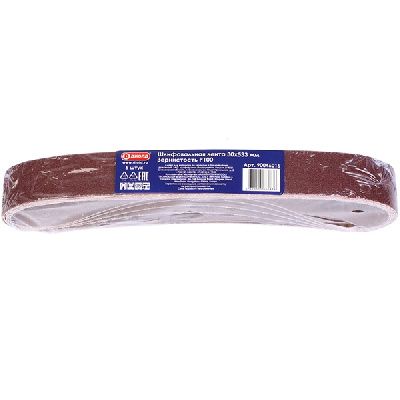 Шлифовальная лента 30*533 мм Р100(5шт.) ДИОЛД 90046016