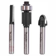 Набор фрез 3 шт. для фрезера, Makita D-70459