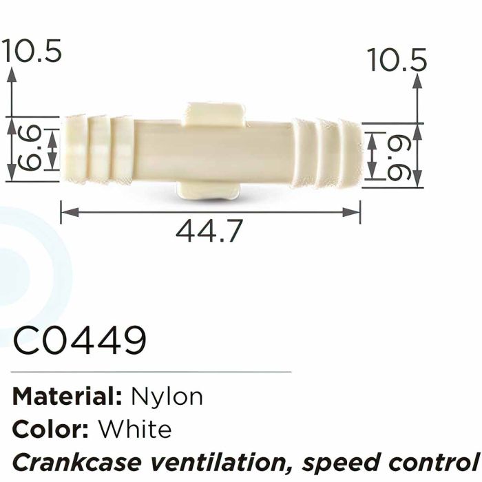 Клипса для крепления внутренней обшивки а/м GM пластиковая, 100 шт Forsage C0449(GM)