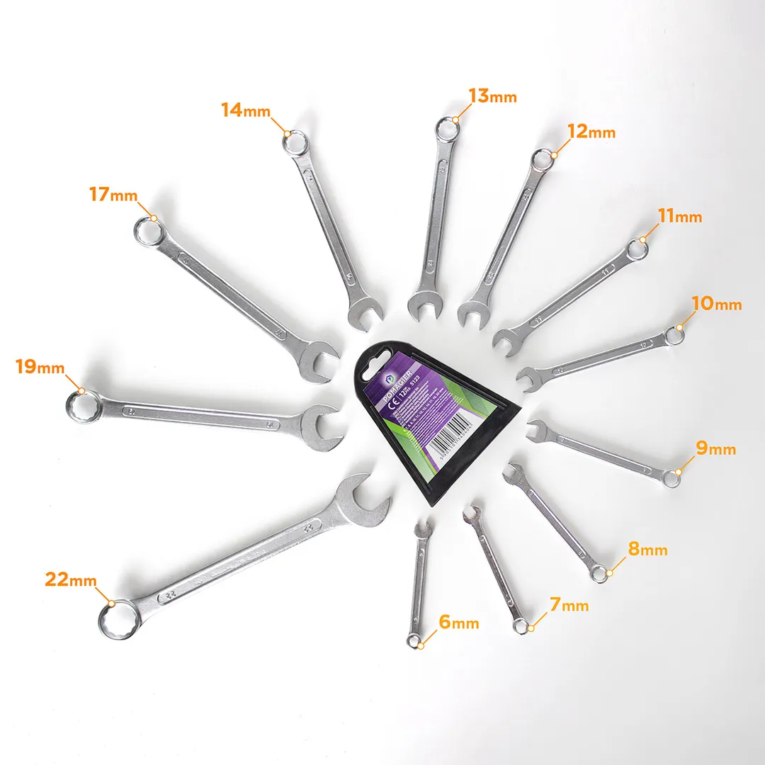 Набор ключей комбинированных 12 пр. 6-14, 17, 19, 22 мм POMAGIER POM-5123