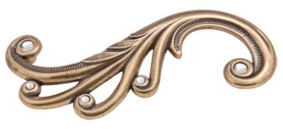 Ручка меб. скоба мет. FENIX 128 старое золото AKS 46457