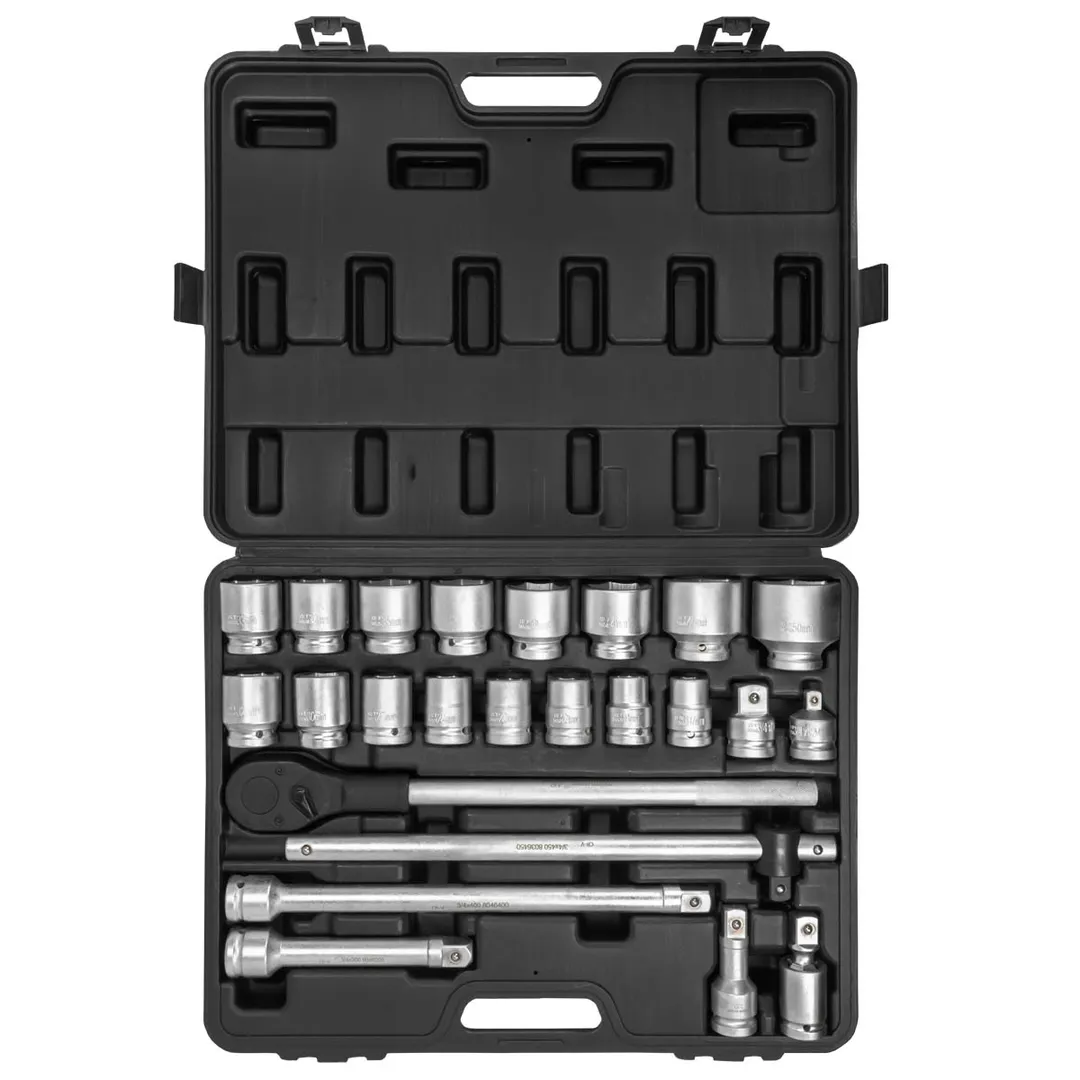 Набор торцевых головок 17-50 мм 24 пр 3/4'', 6-гр Forsage F-6241-5