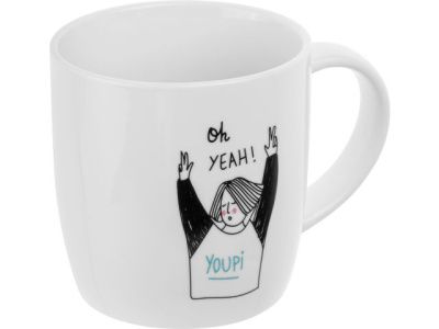 Кружка керамическая, 360 мл., LIFESTYLE-3, PERFECTO LINEA 30-250403