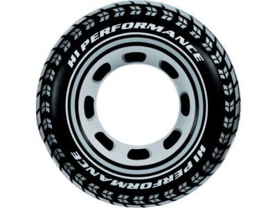 Надувной круг для плавания Giant Tire, 91 см, от 9 лет INTEX 59252NP