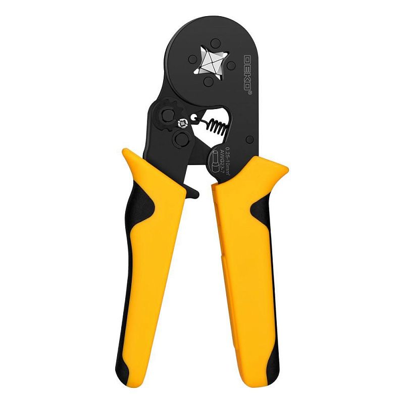 Клещи обжимные для втулочных наконечников DKCT02 DEKO 081-2089