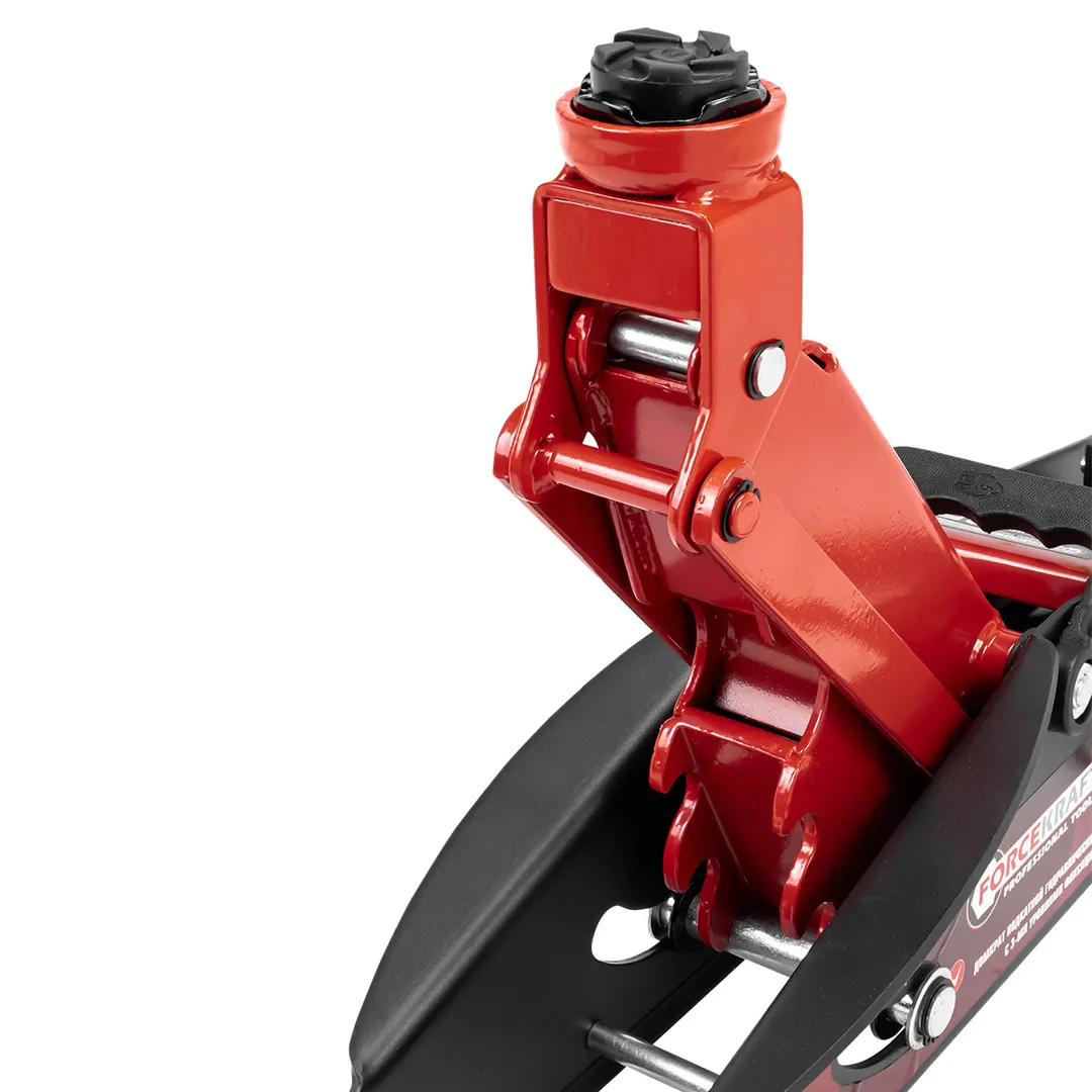 Домкрат подкатной гидравлический 2.5 т, 140-387 мм, с фиксацией ForceKraft FK-TH22501CB
