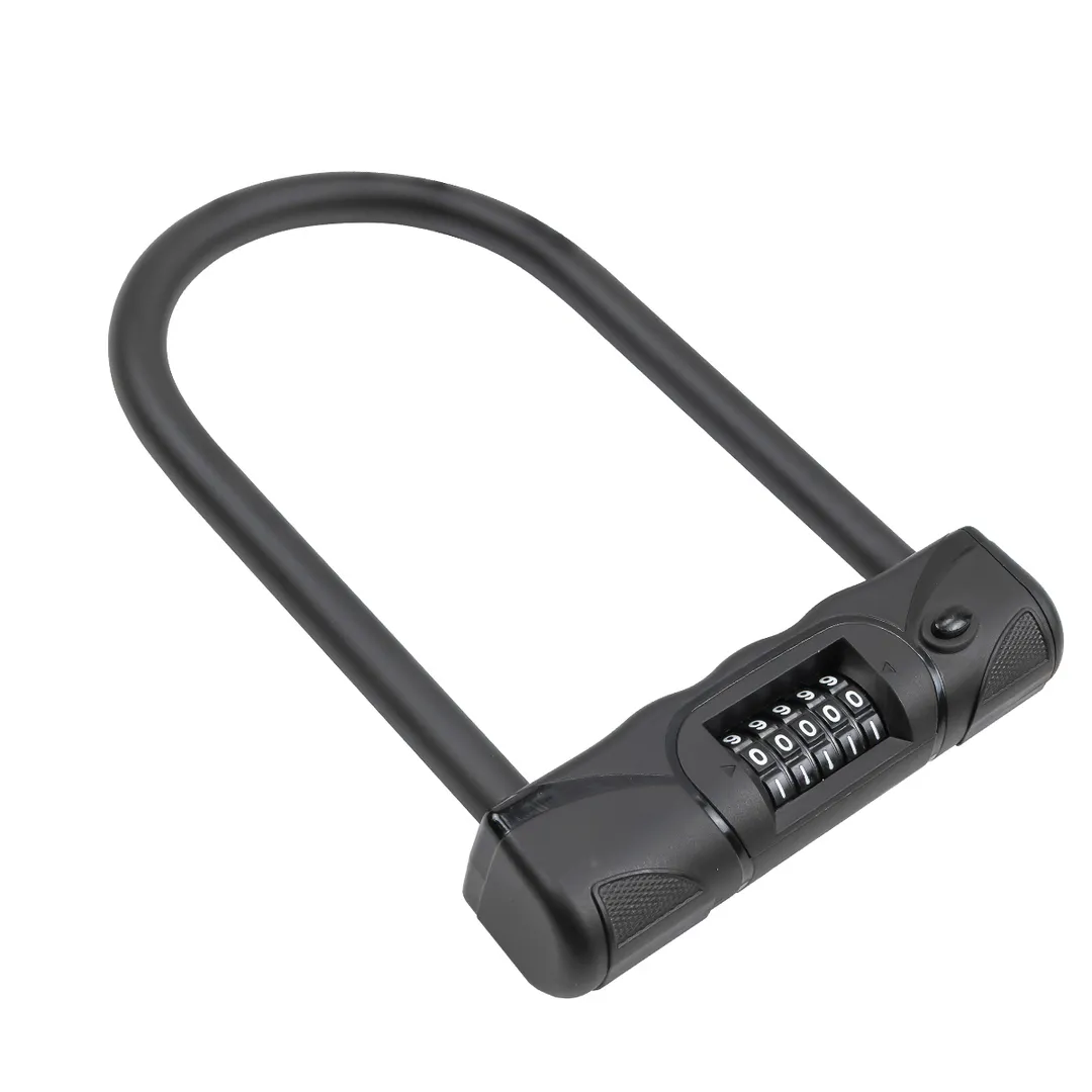 Замок навесной с кодовым паролем, дужка 12х15 мм, код 5 цифр ForceKraft FK-JQ-8125