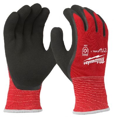 Перчатки зимние с защитой от порезов уровень 1 L/9 Milwaukee 4932471344