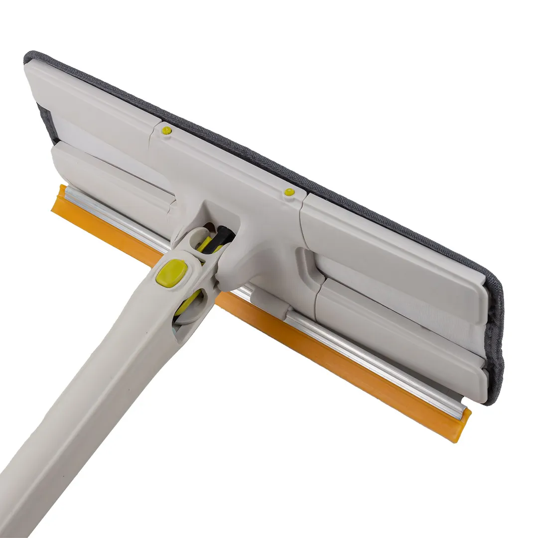 Швабра с отжимным механизмом''бабочка''и скребко WMC TOOLS WMC-3H(white)