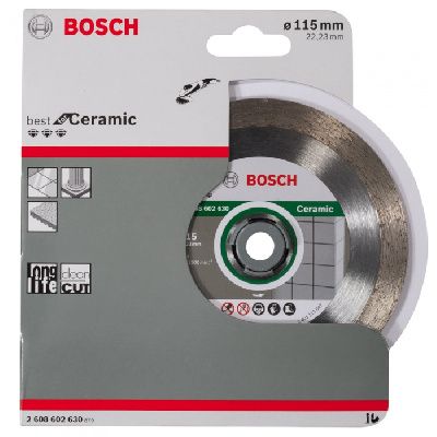 Алмазный круг Best for Ceramic 115x22,23 мм BOSCH (2608602630)