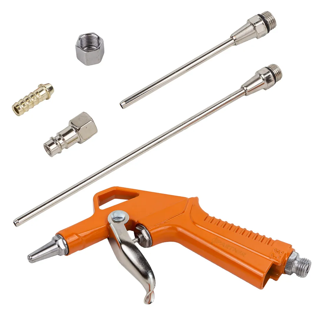 Пистолет обдувочный с комплектом сопел 3 пр. Partner PA-DG-12-K