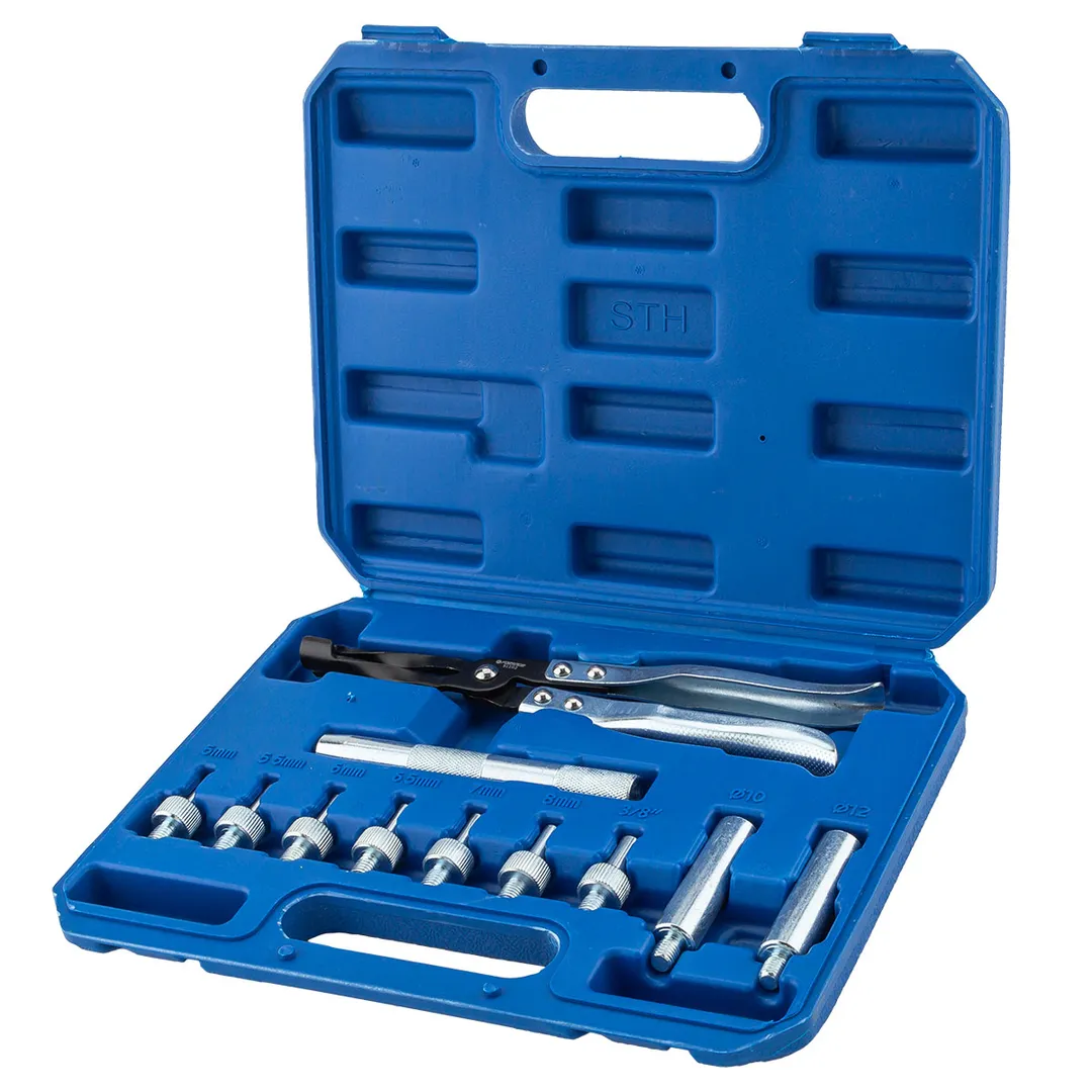 Набор приспособлений для клапанов ДВС 3/8'' 11 пр. Forsage F-04046