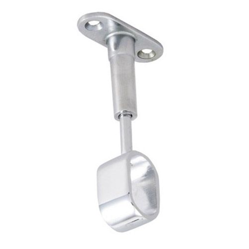 Держатель дистанционный проходной трубы овальн. 30*15, 935, регулируемый, черный AKS 113972