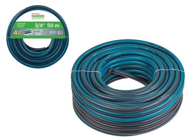 Шланг поливочный 3/4" 50 м, 4 слоя STARTUL GARDEN ST6045-3/4-50