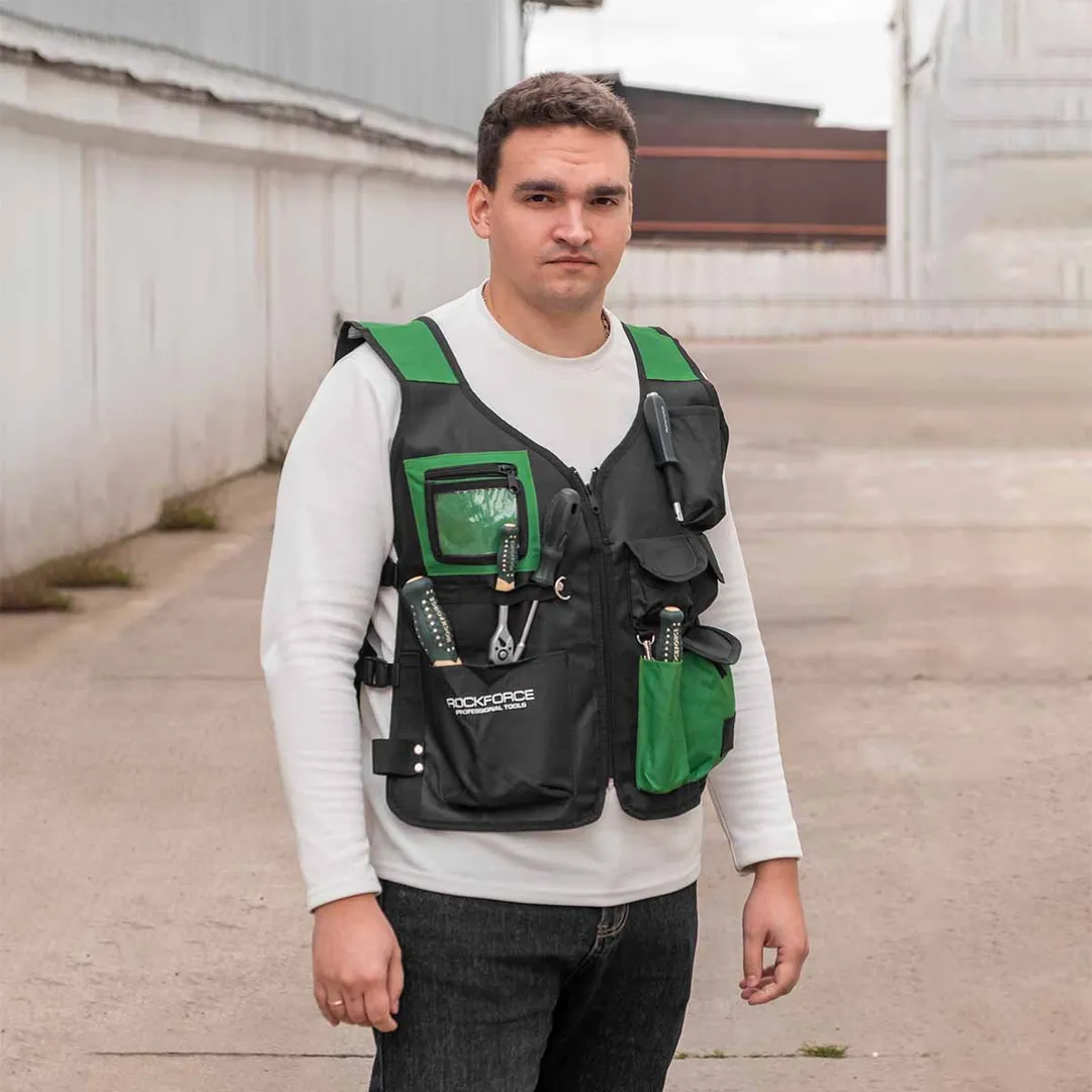 Жилет-органайзер для инструмента RockForce RF-CB1702