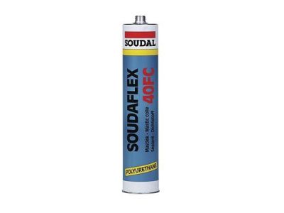 Клей-герметик полиуретановый Soudaflex 40FC серый 300 мл SOUDAL 155972