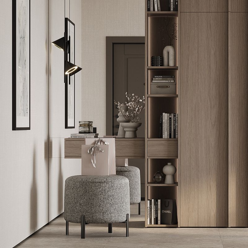 Опора мебельная мет. KLEO h130 для пуфов черный матовый AKS 112847