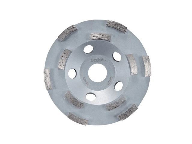 Алмазная чашка 125х22,23 мм для грубой обработки двурядная "Эконом" Makita D-41458