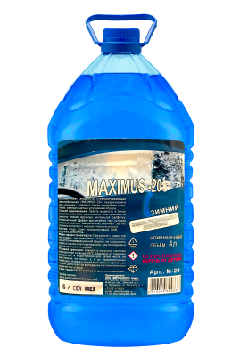 Стеклоомывающая жидкость "MAXIMUS-20" 4 л. Almaz M-20