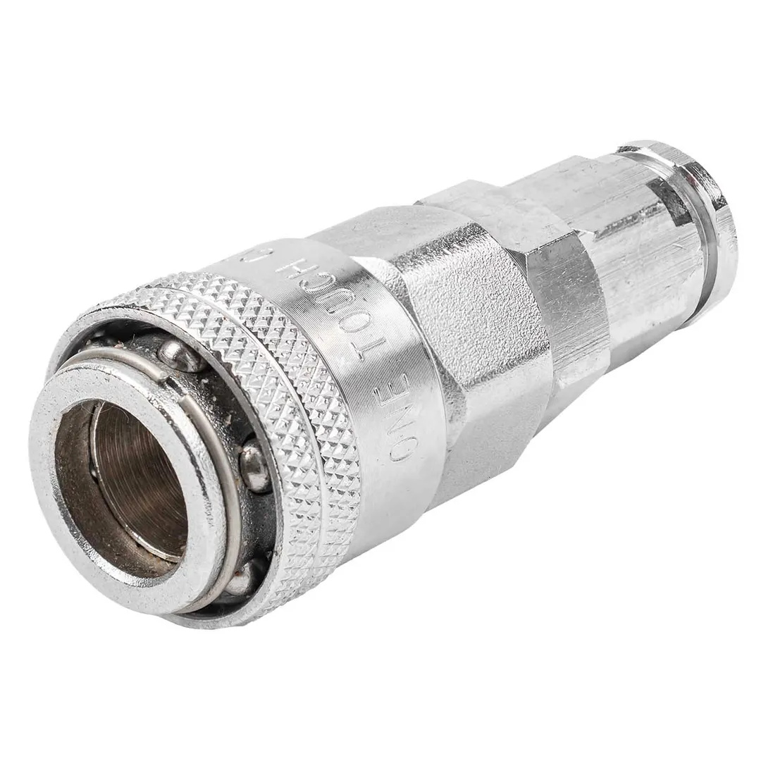 Быстроразъем "мама"-зажим под шланг 8х10 мм, железо, тип USA Forsage F-30SPG