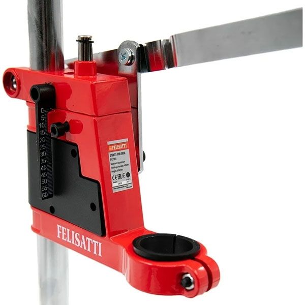 Стойка для дрели, диаметр гнезда 43 мм, высота 500 мм, рычаговый механизм Felisatti 071.5.0.00