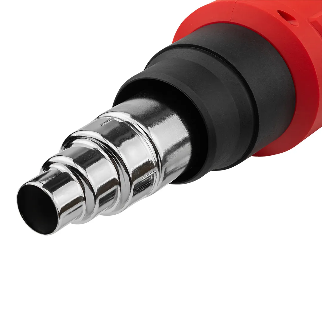 Фен промышленный электрический с насадками 2000Вт ForceKraft FK-HG65-2000LCD