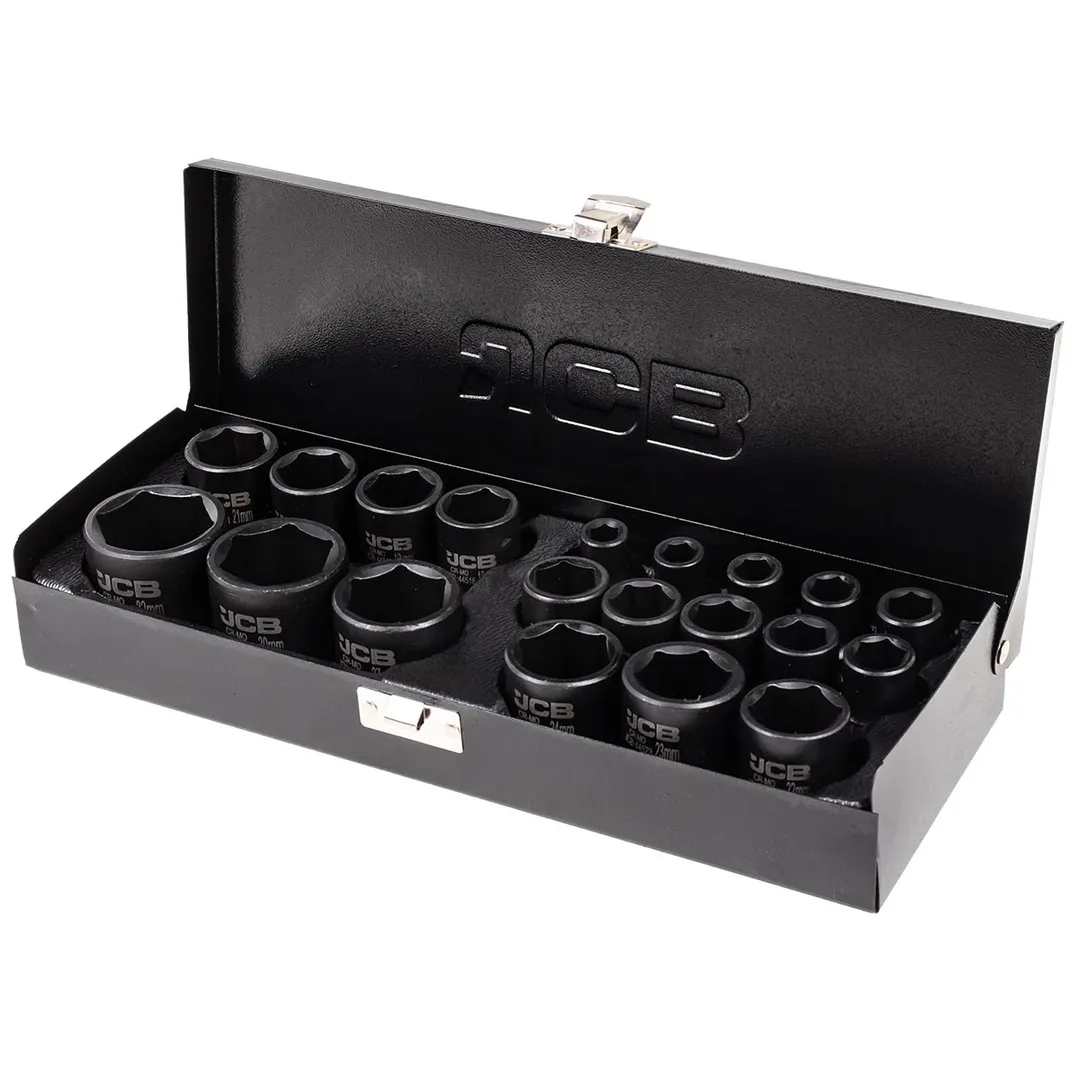 Набор ударных головок 8-32 мм 20 пр, 1/2'' 6-гр JCB JCB-4203-5MPB