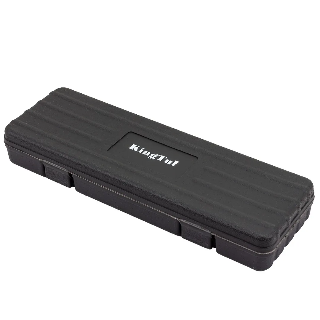 Набор торцевых головок 8-21 мм 1/2'' 6-гр, с Г-образным воротком 220 мм 10 пр KINGTUL KT-4104-5