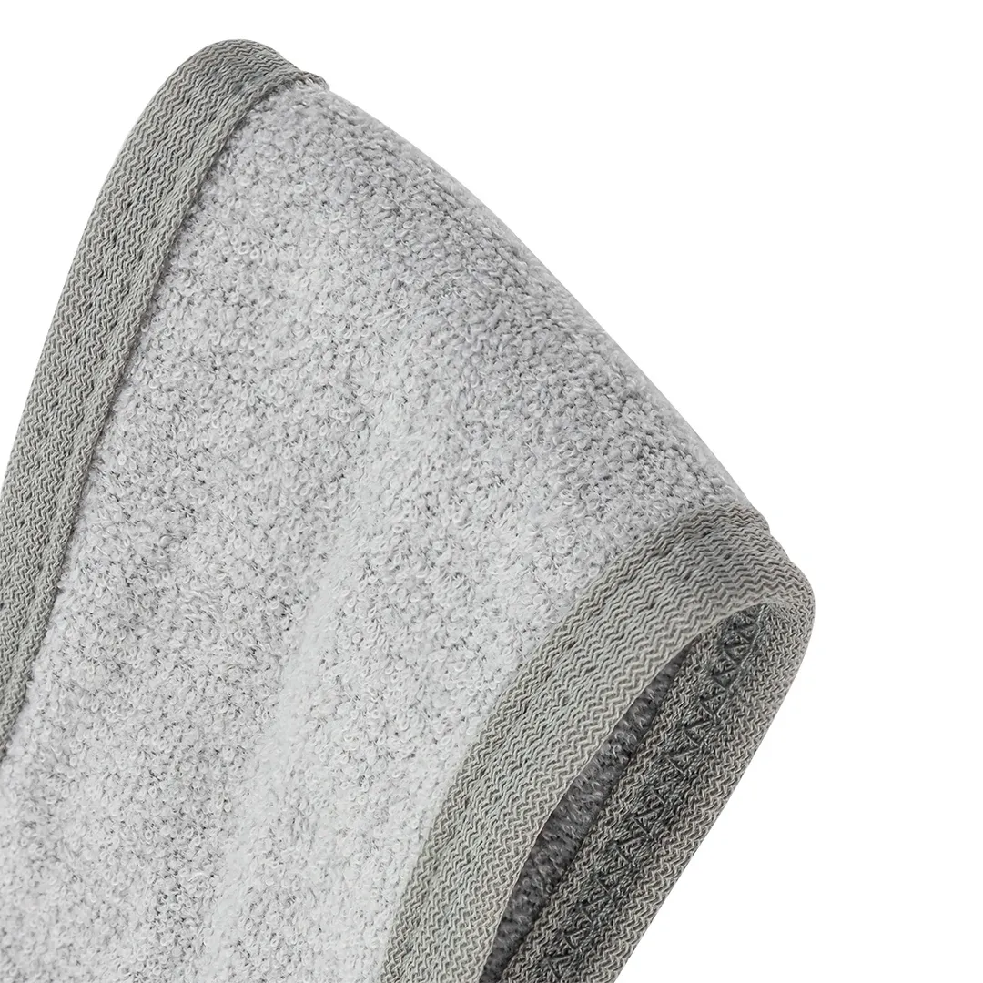 Повязка на голову на липучке (серая)