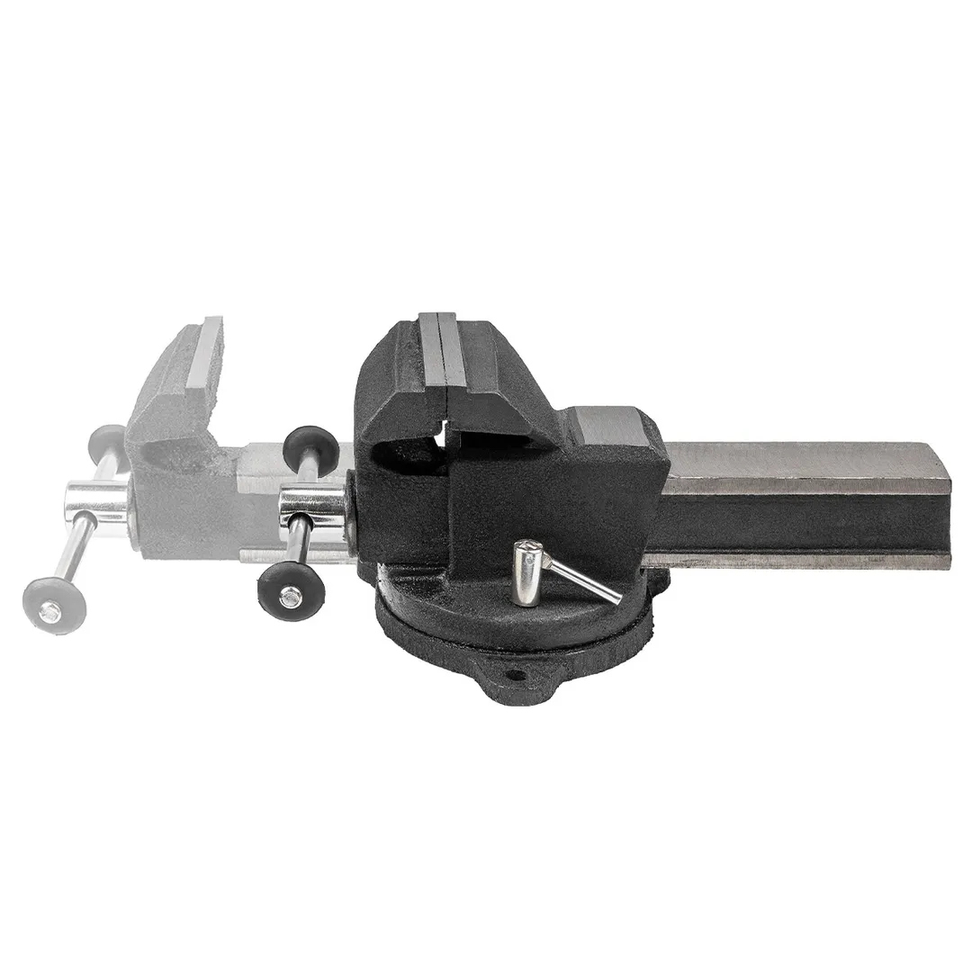 Тиски стальные поворотные с наковальней 125 мм Forsage F-6540305