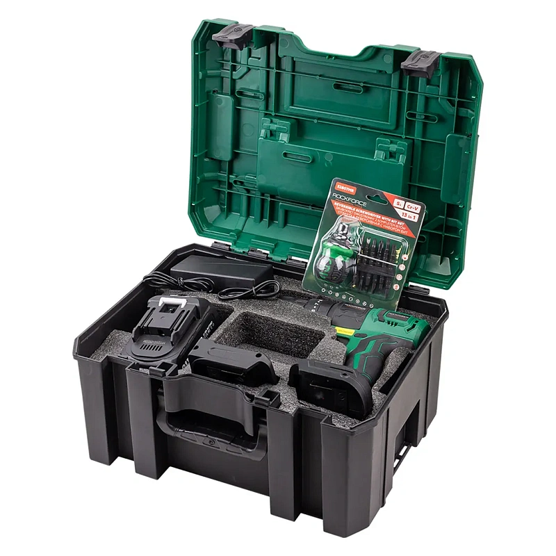 Инструмент многофункциональный аккумуляторный 8 в 1, 21В RockForce RF-JCB-18MT-B TXM